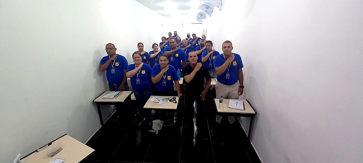 Turma em sala de aula